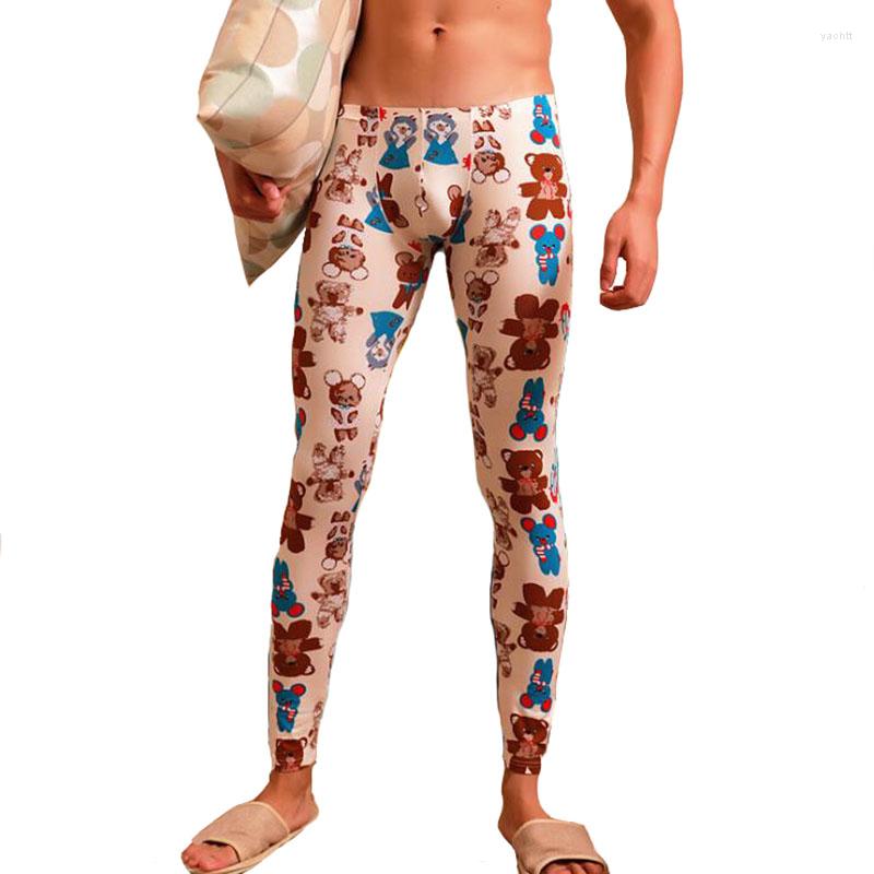 Men's Thermal Underwear KWAN.Z Male Thin Section Printing Slim For Men Underpants No Trace Leggings, Rose
Men's Thermal Underwear KWAN.Z Male Thin Section Printing Slim For Men Underpants No Trace Leggings, Rose