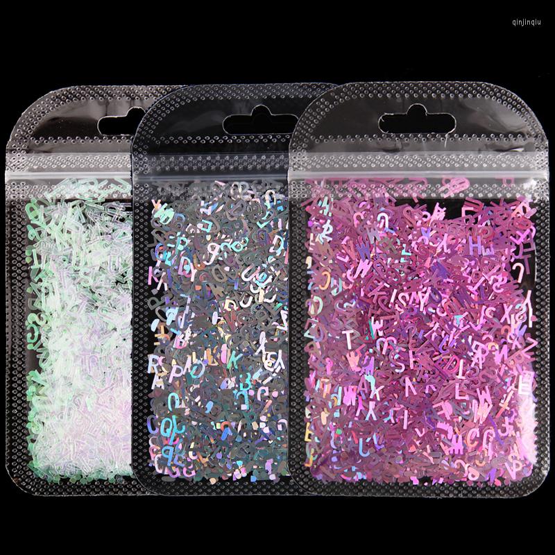 Nail Art Decorations 1 Pack 3D English Letter Sequins Holographic Laser Sparkly Alphabet Flake Paillette Silver Gold Sequin
Nail Art Decorations 1 Pack 3D English Letter Sequins Holographic Laser Sparkly Alphabet Flake Paillette Silver Gold Sequin