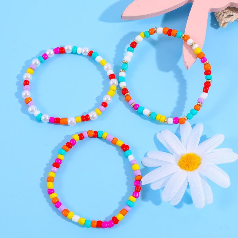 Strand Makersland Children's Colorful Rice Bead Bracelet Suitable For Everyday Wear Party Various Occasions Factory Spot Wholesale
Strand Makersland Children's Colorful Rice Bead Bracelet Suitable For Everyday Wear Party Various Occasions Factory Spot Wholesale