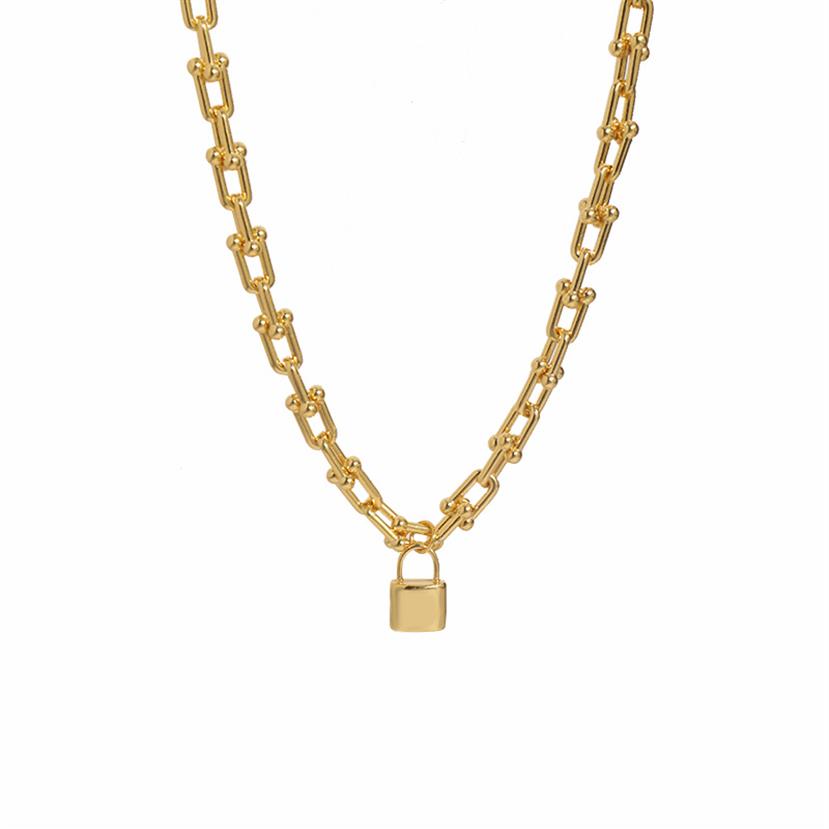 45cm New Design Brand Heart Love locks u shape Necklace for Women Stainless Steel Accessories Zircon silver color gold rose Jewelr297c
45cm New Design Brand Heart Love locks u shape Necklace for Women Stainless Steel Accessories Zircon silver color gold rose Jewelr297c