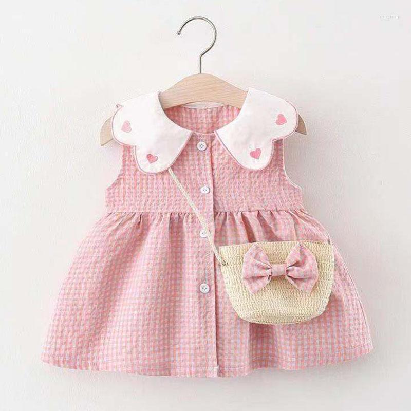 Girl Dresses Baby Dress Bag Bow Plaid Beach Holiday Summer Clothes 2pcs/set 1 2 3 Year Toddler Infant Clothing Born, 1476 c1
Girl Dresses Baby Dress Bag Bow Plaid Beach Holiday Summer Clothes 2pcs/set 1 2 3 Year Toddler Infant Clothing Born, 1476 c1