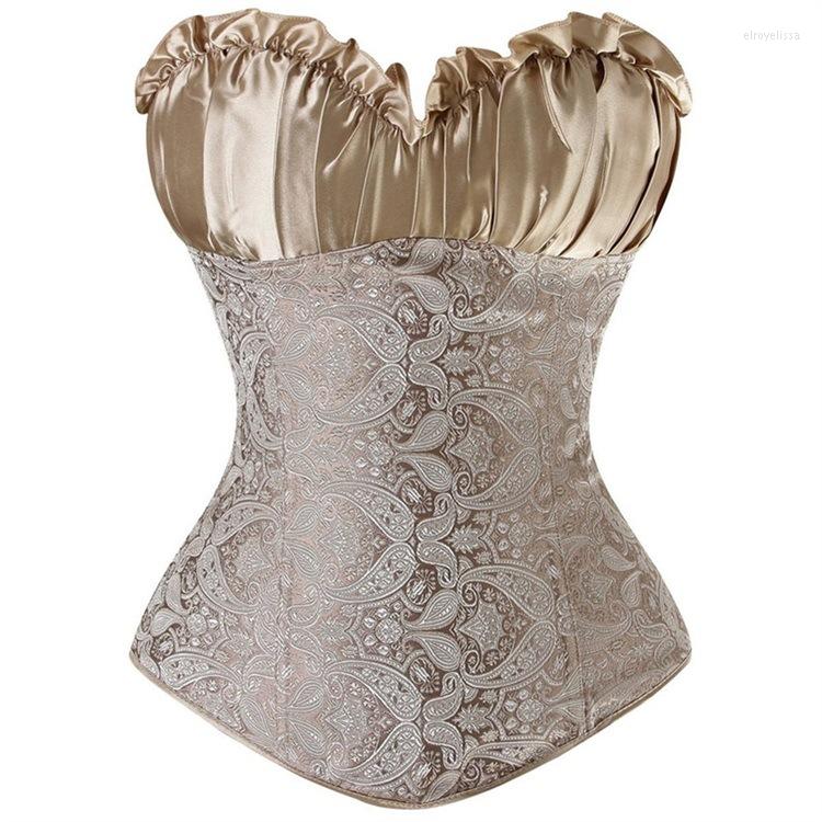 Women' Shapers Strapless Court Corset Lace Zipper Belly Gathered Chest Support Dress Vest Body Sculpting Top 5 Colors Size -6XL, Picture color
Women' Shapers Strapless Court Corset Lace Zipper Belly Gathered Chest Support Dress Vest Body Sculpting Top 5 Colors Size -6XL, Picture color