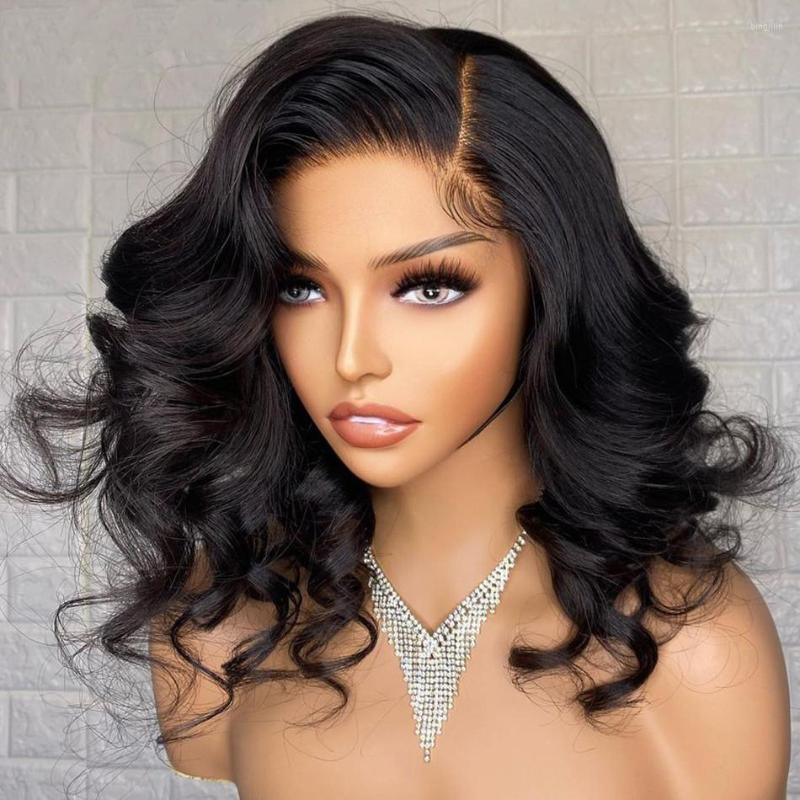 Bob 200 Density Lace Front Wig Human Hair 360 13x4 Frontal Wigs For Women Remy Short Body Wave 5x5x1 T Part, Picture shown
Bob 200 Density Lace Front Wig Human Hair 360 13x4 Frontal Wigs For Women Remy Short Body Wave 5x5x1 T Part, Picture shown