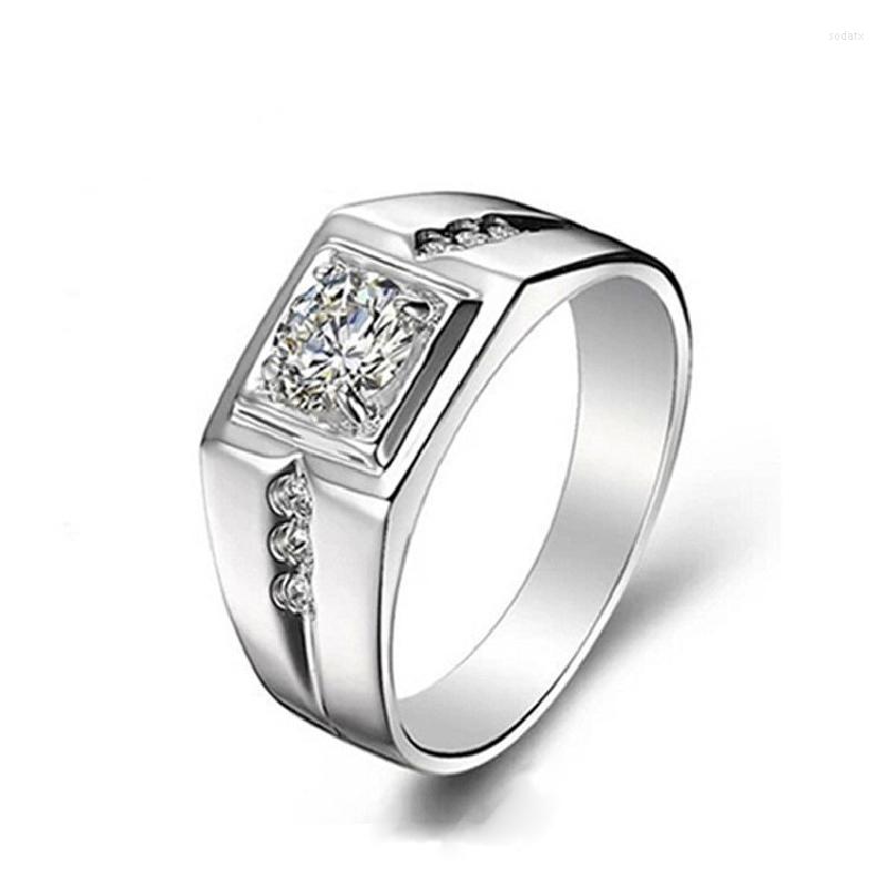 Cluster Rings Luxury Men 925 Silver Jewelry With Zircon Gemstone Finger Ring Accessories For Wedding Engagement Promise Party Wholesale
Cluster Rings Luxury Men 925 Silver Jewelry With Zircon Gemstone Finger Ring Accessories For Wedding Engagement Promise Party Wholesale
