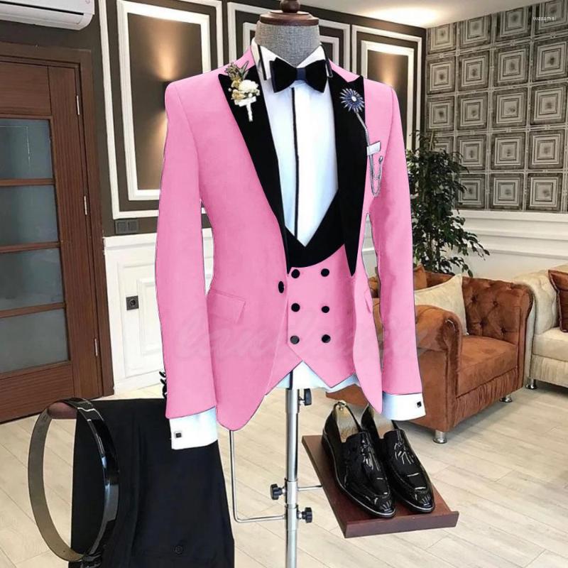 Men's Suits Formal Business Men Suit 3 Pieces Male Jacket Custom Fashion Groom Wedding Tuxedo Black Velvet Lapel Blazer Vest Pants
Men's Suits Formal Business Men Suit 3 Pieces Male Jacket Custom Fashion Groom Wedding Tuxedo Black Velvet Lapel Blazer Vest Pants
