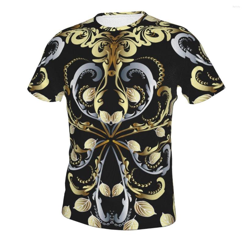 Men's T Shirts 3D Baroque Style 2022 Summer Fashion 3D-printed Pattern Short-sleeved Casual T-shirt Clothing
Men's T Shirts 3D Baroque Style 2022 Summer Fashion 3D-printed Pattern Short-sleeved Casual T-shirt Clothing