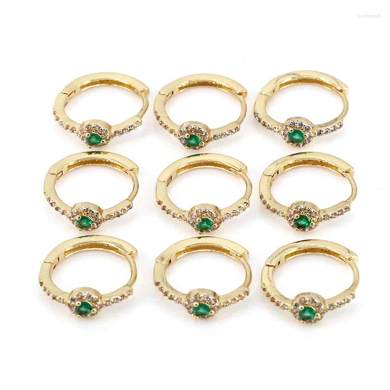 Hoop Earrings 10Pairs Simple Design Green CZ Micro Pave Geometric For Women Round Shape Gold-color 2022 Trend Jewelry Gift
Hoop Earrings 10Pairs Simple Design Green CZ Micro Pave Geometric For Women Round Shape Gold-color 2022 Trend Jewelry Gift