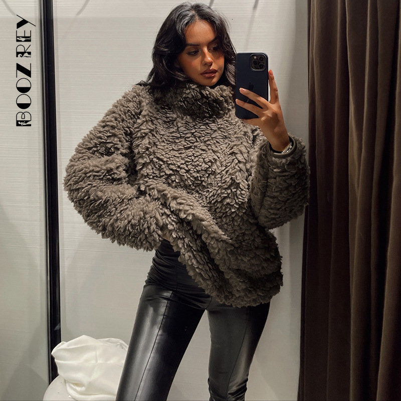 Women's Sweaters BoozRey Fall Winter Fashion Women Lambswool Sweater Pullover y2k Wild Warm Loose Dark Harajuku Vintage Long Sleeve Top 221207, Brown
Women's Sweaters BoozRey Fall Winter Fashion Women Lambswool Sweater Pullover y2k Wild Warm Loose Dark Harajuku Vintage Long Sleeve Top 221207, Brown