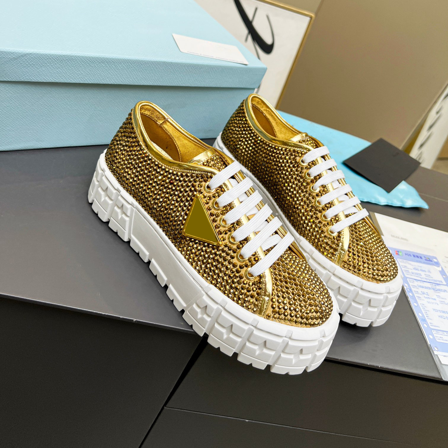 Men Women Casual Shoes Nylon Gabardine Sneakers Classic Platform Trainers Rubber Wheel Sneaker Imitation Crystal Embellished Satin Leather Canvas Shoe, Color14
Men Women Casual Shoes Nylon Gabardine Sneakers Classic Platform Trainers Rubber Wheel Sneaker Imitation Crystal Embellished Satin Leather Canvas Shoe, Color14