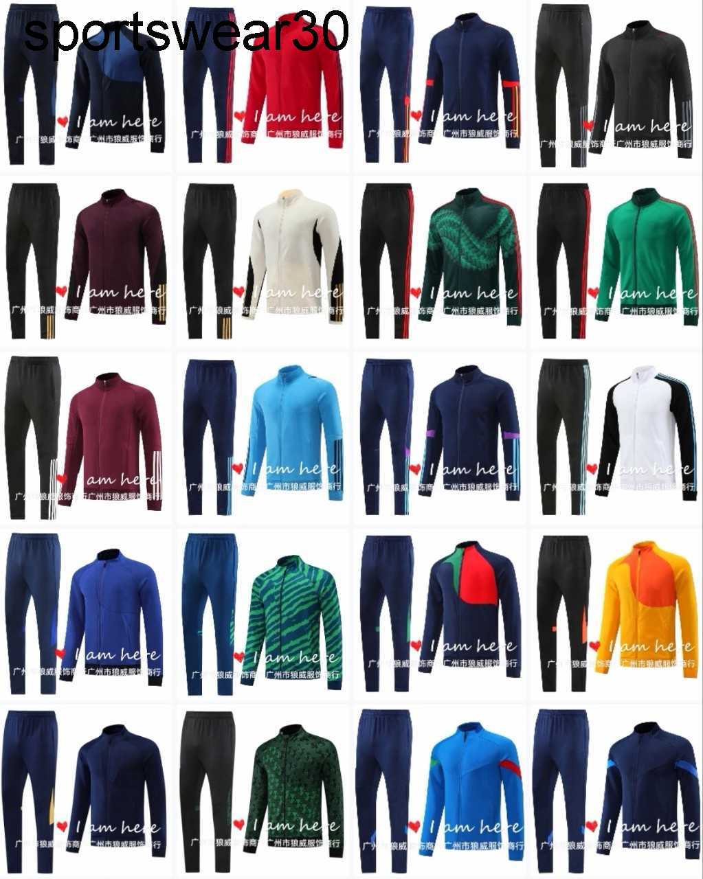 22-23 Soccer Sets Tracksuits National team jacket suit jersey Football uniforms Field uniform Training uniform More contact, Premium freight
22-23 Soccer Sets Tracksuits National team jacket suit jersey Football uniforms Field uniform Training uniform More contact, Premium freight