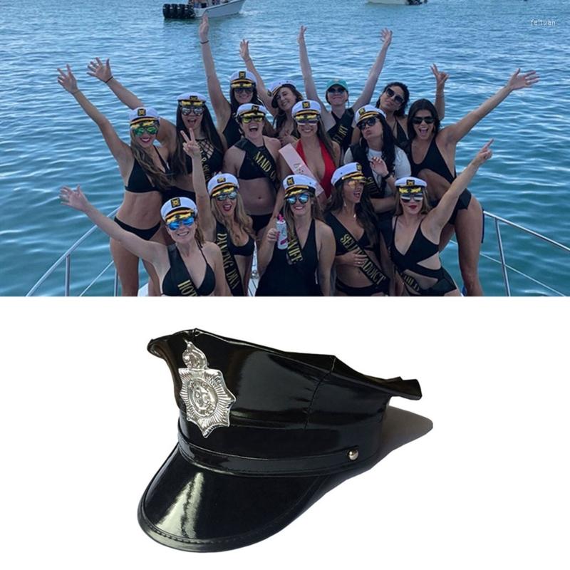 Berets M2EA For Officer Hat And Badge Costume Men Uniform Women Sboy Sex Role PLAY, Black
Berets M2EA For Officer Hat And Badge Costume Men Uniform Women Sboy Sex Role PLAY, Black