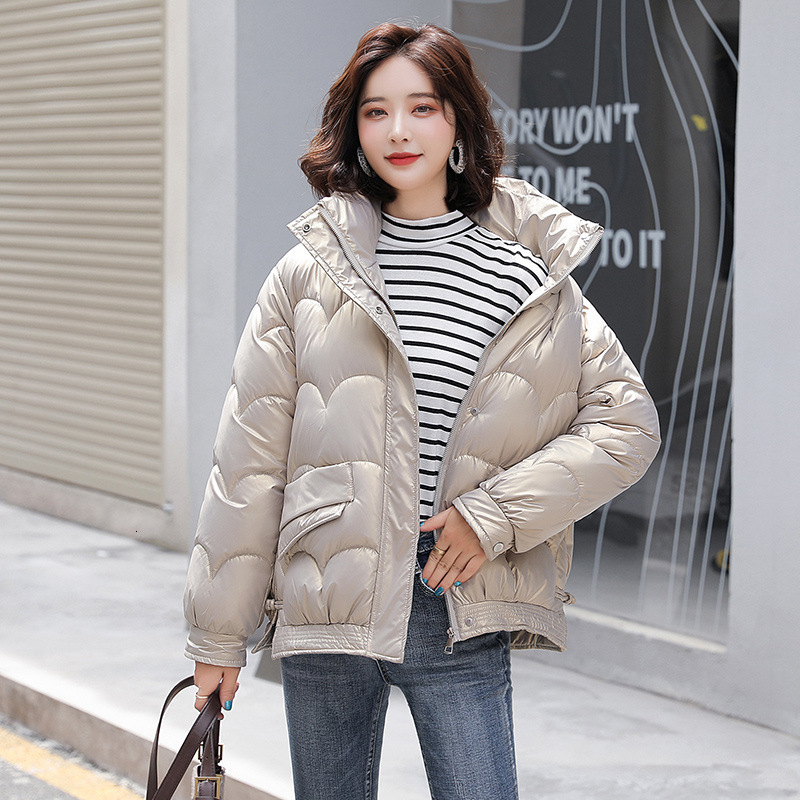 Women's Down Parkas Winter Jacket Jackets Warm Thicken Cotton Short Coat Clothing Korean Parka Ropa De Invierno Mujer Zm2244 221207, Rice white
Women's Down Parkas Winter Jacket Jackets Warm Thicken Cotton Short Coat Clothing Korean Parka Ropa De Invierno Mujer Zm2244 221207, Rice white