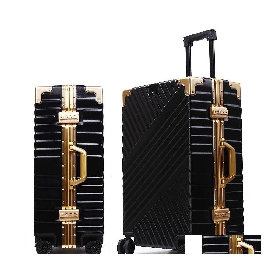 Other Bags Suitcases Carrylove 20242629 Inch Aluminium Frame Suitcase Box Strong Business Trolley Lage Bag On Wheels 221013 Drop Del Dh9Pg
Other Bags Suitcases Carrylove 20242629 Inch Aluminium Frame Suitcase Box Strong Business Trolley Lage Bag On Wheels 221013 Drop Del Dh9Pg