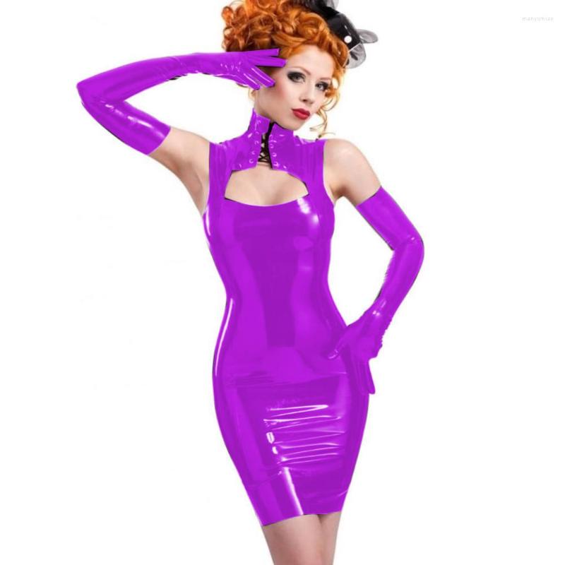 Casual Dresses Plus Size Vintage Keyhole Lace Up Neck Dress Ladies PVC Dancing Clubwear Sexy Sleeveless Bodycon Mini With Long Gloves, Black
Casual Dresses Plus Size Vintage Keyhole Lace Up Neck Dress Ladies PVC Dancing Clubwear Sexy Sleeveless Bodycon Mini With Long Gloves, Black