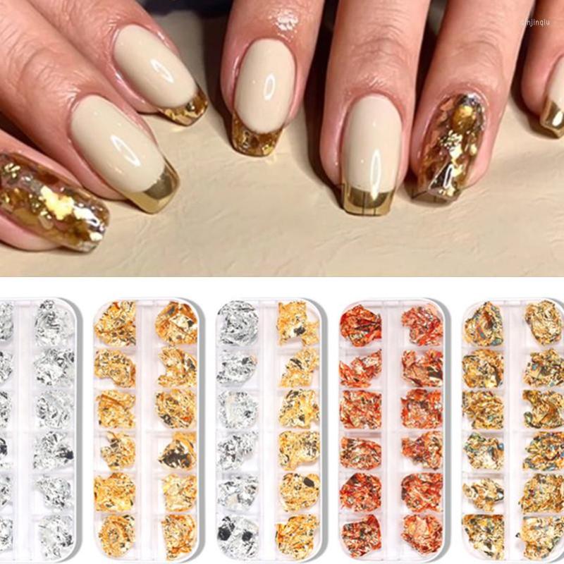 Nail Art Decorations Brilliant Foil Designs Gold Silver Foils Ultra Thin Easy To Stick Lightweight Sequin
Nail Art Decorations Brilliant Foil Designs Gold Silver Foils Ultra Thin Easy To Stick Lightweight Sequin