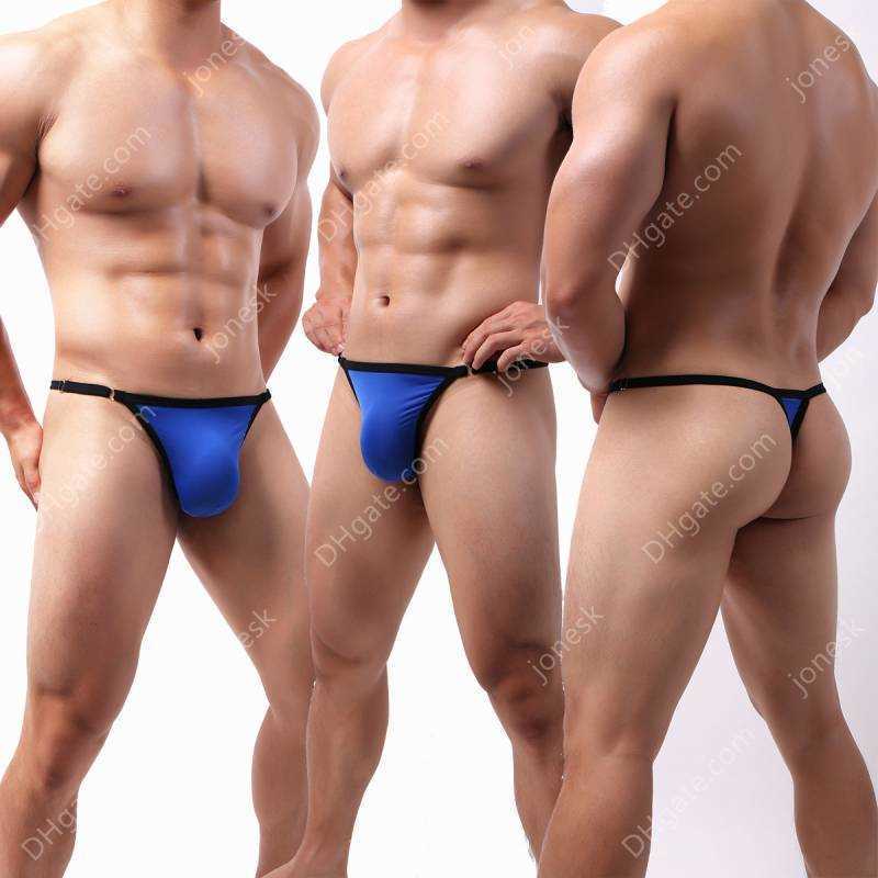 Underpant Solid Color Men Sexy G-string Thong Gay Underwear Men's Jockstraps Ice Silk Thong Panties Male Low Waist Slip Briefs, Light blue
Underpant Solid Color Men Sexy G-string Thong Gay Underwear Men's Jockstraps Ice Silk Thong Panties Male Low Waist Slip Briefs, Light blue
