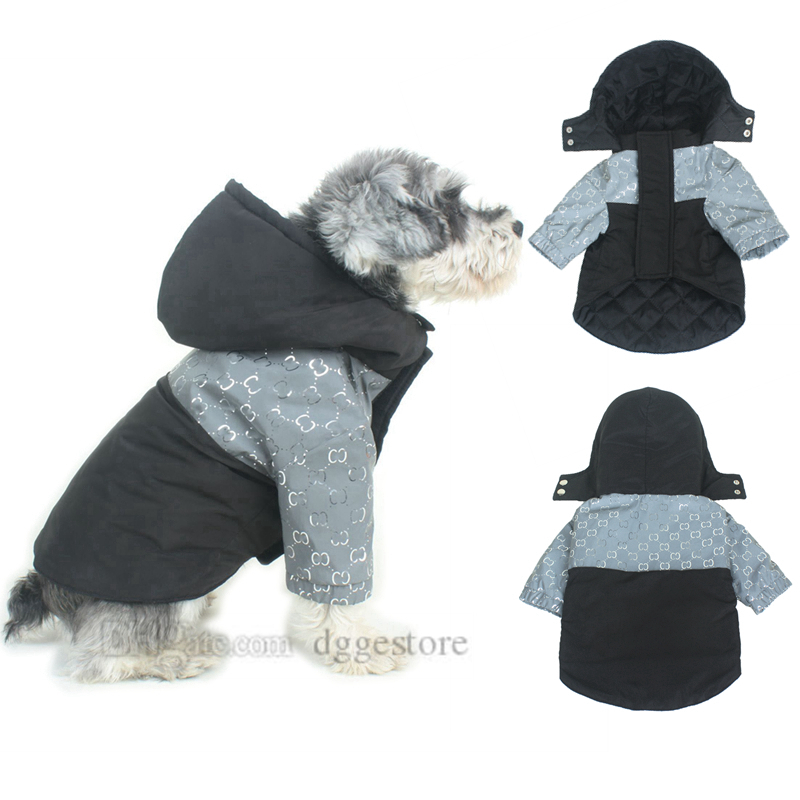 Designer Dogs Clothes Brand Dog Apparel Dog Winter Coat with Hood Windproof Snowproof Pet Cotton Lined Warm Jacket Reflective Puppy Thick Cold Weather Vest XXL A460, Black
Designer Dogs Clothes Brand Dog Apparel Dog Winter Coat with Hood Windproof Snowproof Pet Cotton Lined Warm Jacket Reflective Puppy Thick Cold Weather Vest XXL A460, Black