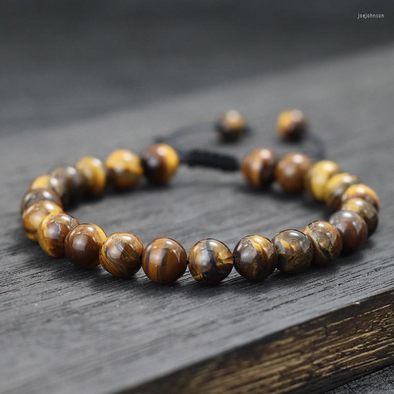 Charm Bracelets Noter Men Bracelet 8mm Natural Lava Tiger Eyes Stone Braclet Handmade Braided String Braslet Sanskrit Meditation Jewelry
Charm Bracelets Noter Men Bracelet 8mm Natural Lava Tiger Eyes Stone Braclet Handmade Braided String Braslet Sanskrit Meditation Jewelry