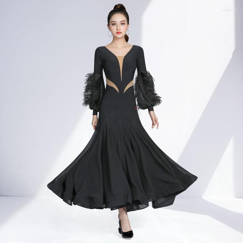 Stage Wear 2022 Ballroom Waltz Modern Dance Dress Competition Standard Dancing Clothes ZY34-1, Black
Stage Wear 2022 Ballroom Waltz Modern Dance Dress Competition Standard Dancing Clothes ZY34-1, Black