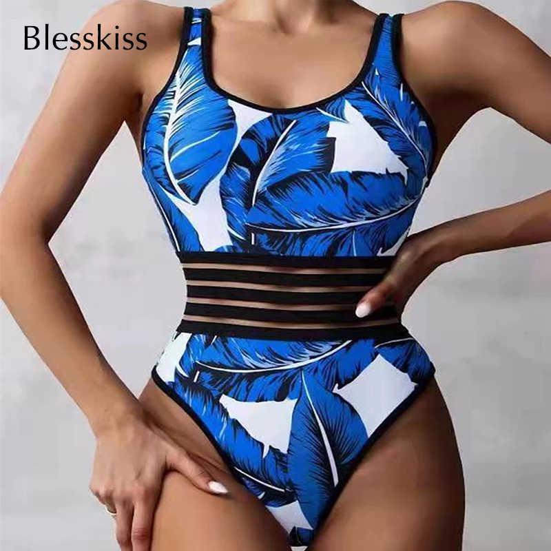 Swim Wear BLESSKISS Mesh One Piece Swimsuit Women 2022 Padded Leaf Printed onepiece Monokini Swimwear Swimming Suit For Ladies Bodysuit T221208
Swim Wear BLESSKISS Mesh One Piece Swimsuit Women 2022 Padded Leaf Printed onepiece Monokini Swimwear Swimming Suit For Ladies Bodysuit T221208