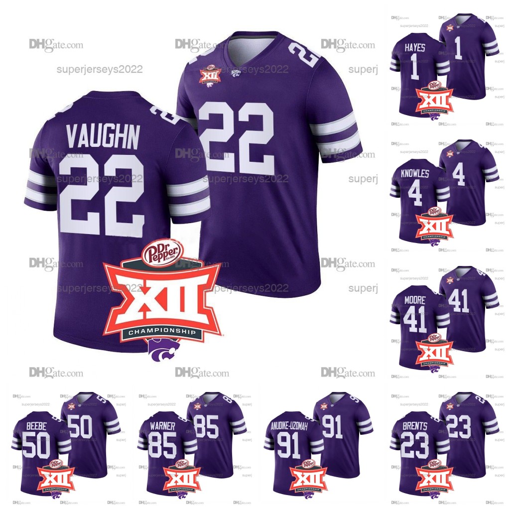 American College Football Wear 2022 Big 12 Football Champions Kansas State Wildcats 9 Adrian Martinez NCAA College Football Jersey 18 Will Howard 22 Deuce Vaughn 23 J
American College Football Wear 2022 Big 12 Football Champions Kansas State Wildcats 9 Adrian Martinez NCAA College Football Jersey 18 Will Howard 22 Deuce Vaughn 23 J