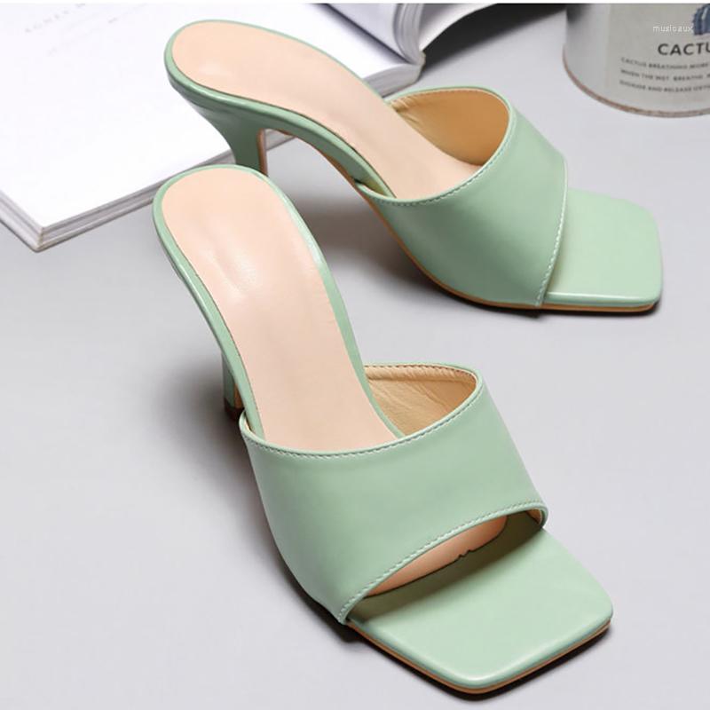 Slippers 2022 Brand Design Women Elegant Square Toe Thin High Heels 9CM Summer Outdoor Beach Slides Shoes, Purple
Slippers 2022 Brand Design Women Elegant Square Toe Thin High Heels 9CM Summer Outdoor Beach Slides Shoes, Purple