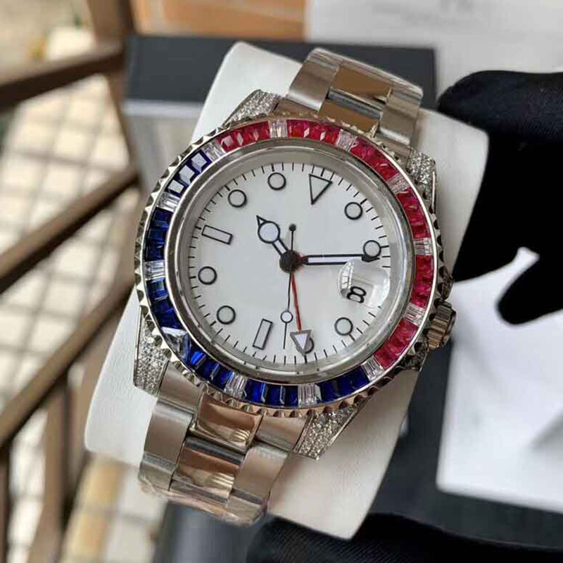 Watch Automatic Mechanical 41mm Stainless Steel Men Wristband Montre De Luxe Calendar Design Folding Buckle, Color1
Watch Automatic Mechanical 41mm Stainless Steel Men Wristband Montre De Luxe Calendar Design Folding Buckle, Color1
