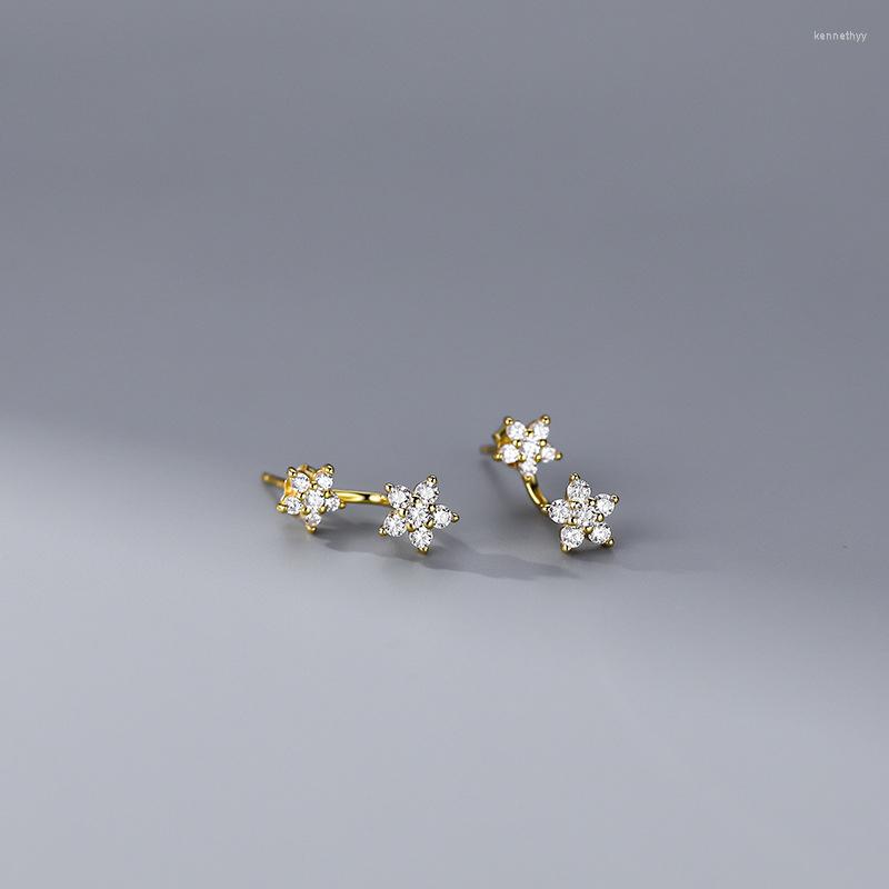Stud Earrings 925 Sterling Silver Korean Light Luxury Flowers For Women Fashion Crystal Zircon Elegant Jewelry Party Gifts
Stud Earrings 925 Sterling Silver Korean Light Luxury Flowers For Women Fashion Crystal Zircon Elegant Jewelry Party Gifts