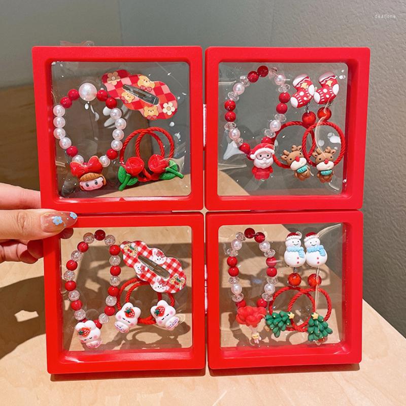 Hair Accessories Year Christmas Series Kawaii Baby Girl Set Children's Pin Elastic Band Scrunchie Bracelet Jewelry, No.11 random color
Hair Accessories Year Christmas Series Kawaii Baby Girl Set Children's Pin Elastic Band Scrunchie Bracelet Jewelry, No.11 random color