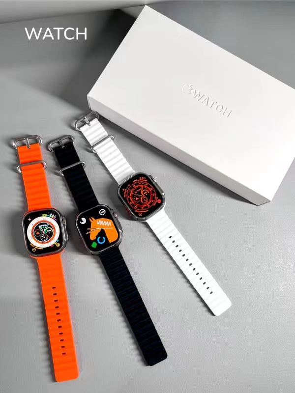 new Apple Watch S8 Ultra Men Smart Watch Wireless charging Heart Monitor GPS waterproof Bluetooth watch with box, Black
new Apple Watch S8 Ultra Men Smart Watch Wireless charging Heart Monitor GPS waterproof Bluetooth watch with box, Black