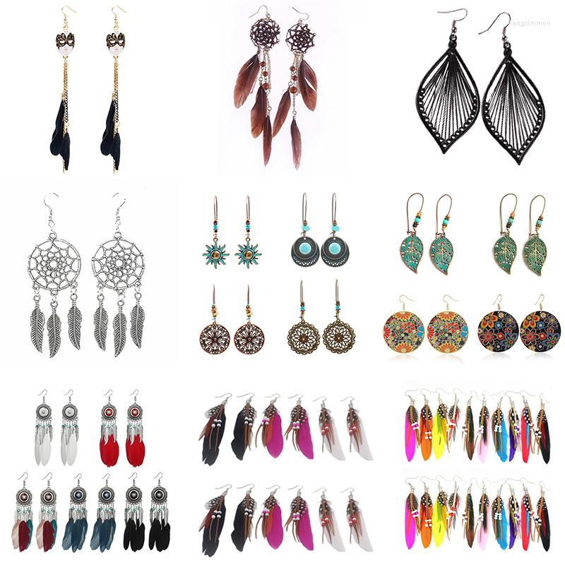 Dangle Earrings Bohemian Colorful Feather Long Tassel For Woman Trendy Boho Fashion Banquet Wedding Jewelry Gift
Dangle Earrings Bohemian Colorful Feather Long Tassel For Woman Trendy Boho Fashion Banquet Wedding Jewelry Gift