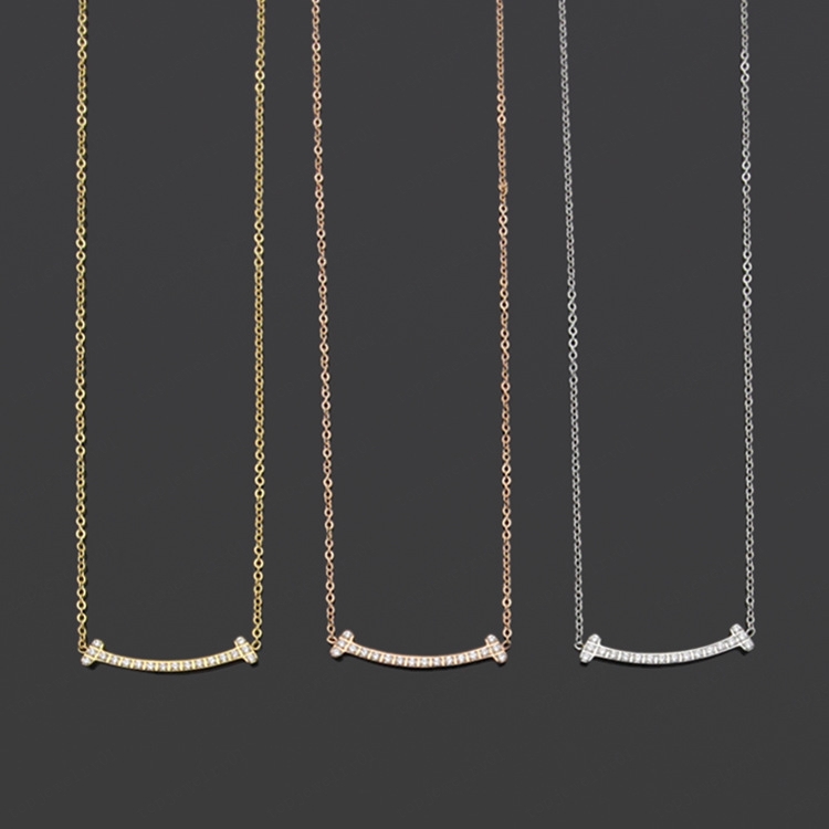 Designer smile with diamonds necklace female stainless steel couple gold chain hollow butterfly luxury jewelry gift girlfriend wholesale with box
Designer smile with diamonds necklace female stainless steel couple gold chain hollow butterfly luxury jewelry gift girlfriend wholesale with box