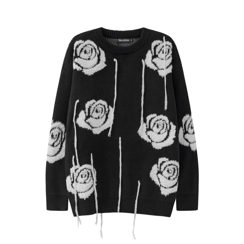 Flower Tassel Knitted Patchwork Winter Pullover Sweater Male and Female O Neck Casual Sweaters
Flower Tassel Knitted Patchwork Winter Pullover Sweater Male and Female O Neck Casual Sweaters