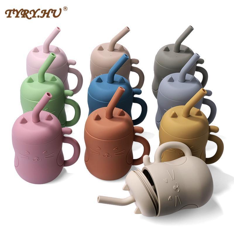 Cups Dishes Utensils 250ML 1PC Silicone Baby Feeding Straw Cup Kid Learning Bottle Anti Leakproof Tableware Toddler Drinkware Water Bottl 221208
Cups Dishes Utensils 250ML 1PC Silicone Baby Feeding Straw Cup Kid Learning Bottle Anti Leakproof Tableware Toddler Drinkware Water Bottl 221208
