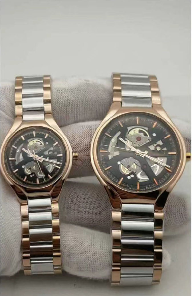 39mm 29mm Forsining Couple Watches For Men Women Hand Wind Mechanical Gold Black Skeleton Paired Lovers Gift Wristwatches quartz Watch Batteries
39mm 29mm Forsining Couple Watches For Men Women Hand Wind Mechanical Gold Black Skeleton Paired Lovers Gift Wristwatches quartz Watch Batteries