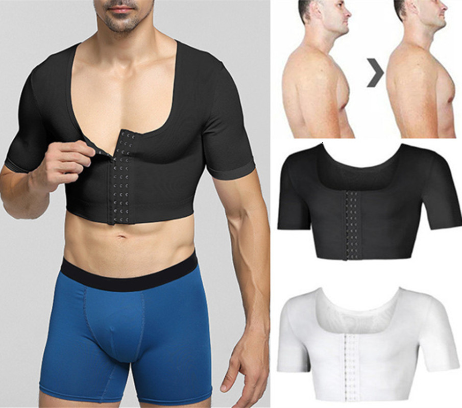 Waist Tummy Shaper Chest Compression T Shirt Men Gynecomastia Body Shapers Trainer Posture Corrector Control Slimming T shirt Shapewear Tops 221208, Black
Waist Tummy Shaper Chest Compression T Shirt Men Gynecomastia Body Shapers Trainer Posture Corrector Control Slimming T shirt Shapewear Tops 221208, Black