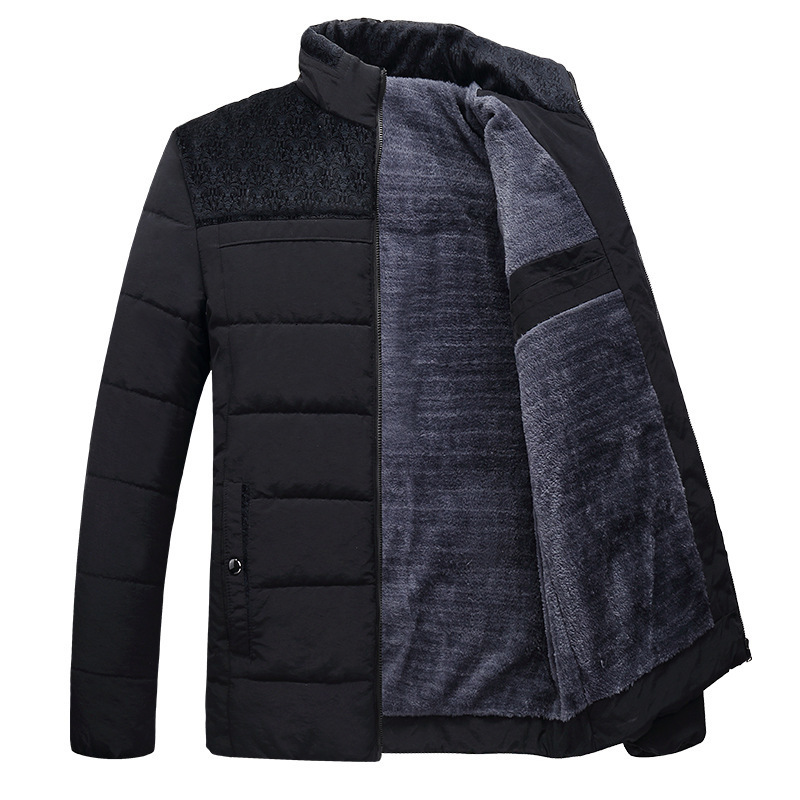 Men s Down Parkas thick coat men s warm cotton padded winter casual stand up collar windproof jacket 221208, Black
Men s Down Parkas thick coat men s warm cotton padded winter casual stand up collar windproof jacket 221208, Black