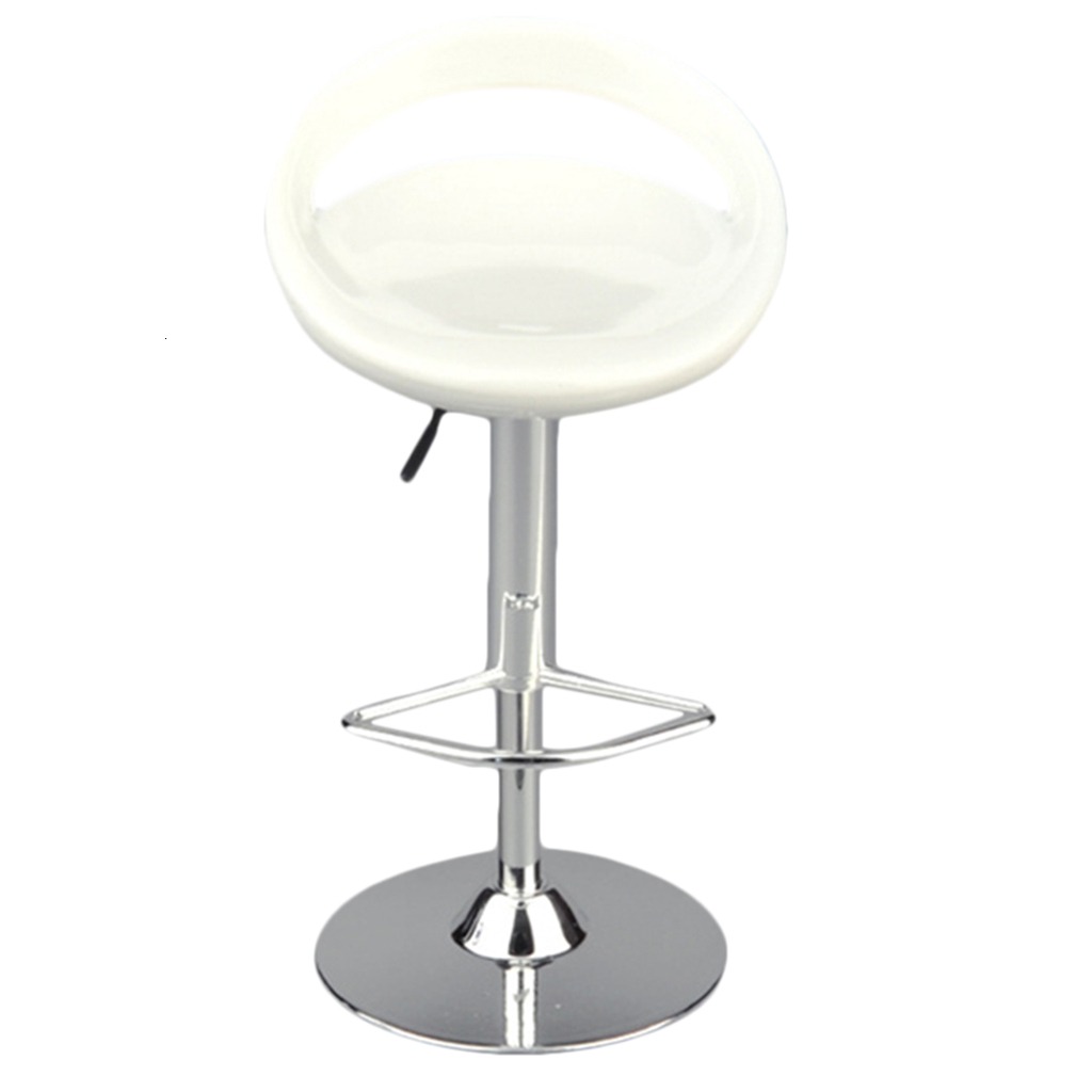 Kitchens Play Food MagiDeal 16 Scale Dollhouse Round Swivel Chair Pub Bar Stool Furniture Decor for 12 Inch Action Figure Dolls Acce Toy 6x14cm 221208