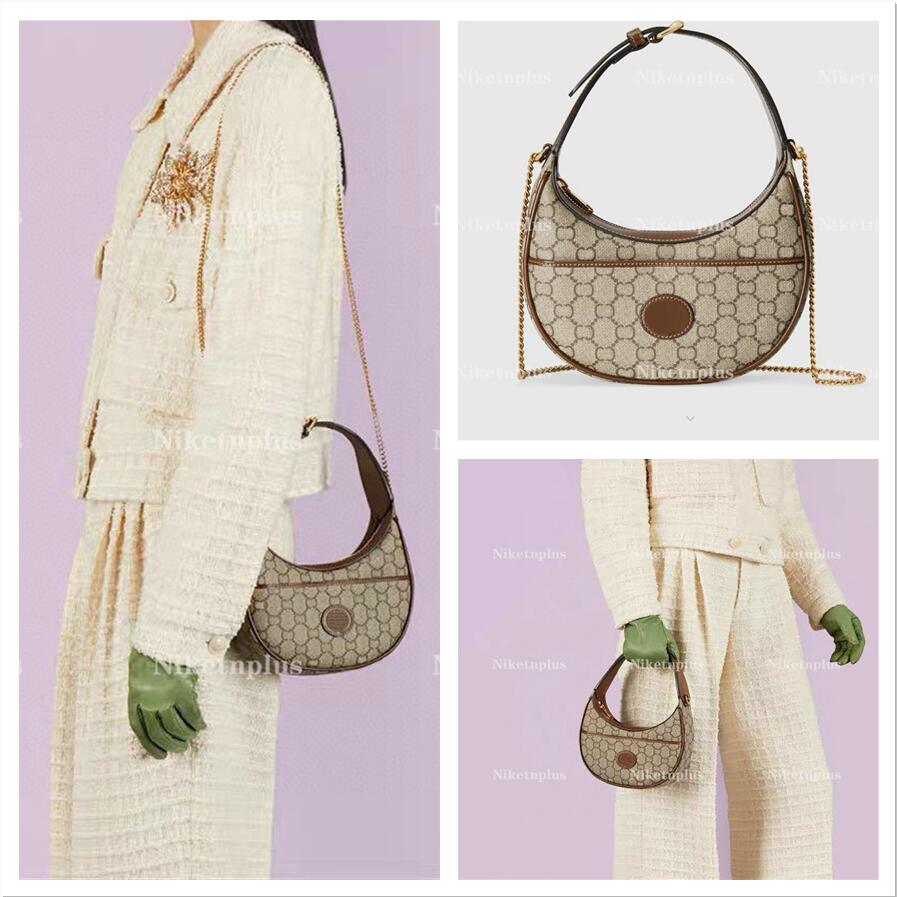 Double G Half Moon Shoulder Bags Underarm Hobo Bags Luxury Designer Women Fashion Vintage Gold Metal Chain Bag Adjustable Strap Crossbody, 02
Double G Half Moon Shoulder Bags Underarm Hobo Bags Luxury Designer Women Fashion Vintage Gold Metal Chain Bag Adjustable Strap Crossbody, 02