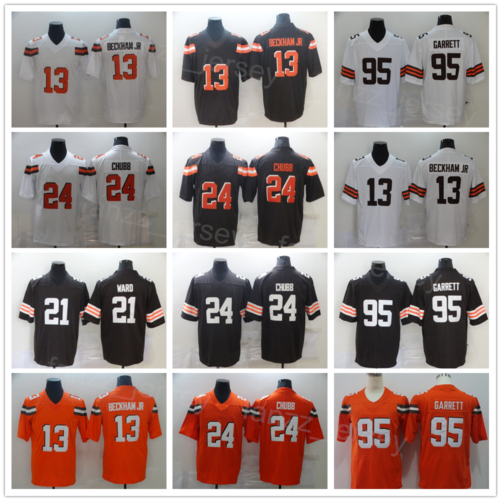 Men Football 21 Denzel Ward Jersey 24 Nick Chubb 13 Odell Beckham Jr 95 Myles Garrett Brown Orange White Team Color All Stitched Vapor Color Rush For Sport Fans Uniform
Men Football 21 Denzel Ward Jersey 24 Nick Chubb 13 Odell Beckham Jr 95 Myles Garrett Brown Orange White Team Color All Stitched Vapor Color Rush For Sport Fans Uniform