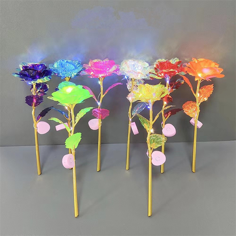 Valentine Day Party Rose Flowers 24K Foil Plated LED Luminous Roses Proposal Wedding Anniversary Mothers Birthday Christmas Day Gifts
Valentine Day Party Rose Flowers 24K Foil Plated LED Luminous Roses Proposal Wedding Anniversary Mothers Birthday Christmas Day Gifts