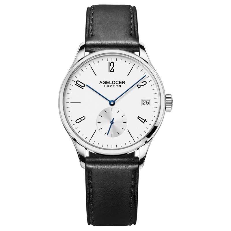 Agelocer Women Watches Luxury Brand Waterproof Simple Classic Charm Style Quartz Genuine Leather 316 Stainless Steel Watch, White
Agelocer Women Watches Luxury Brand Waterproof Simple Classic Charm Style Quartz Genuine Leather 316 Stainless Steel Watch, White