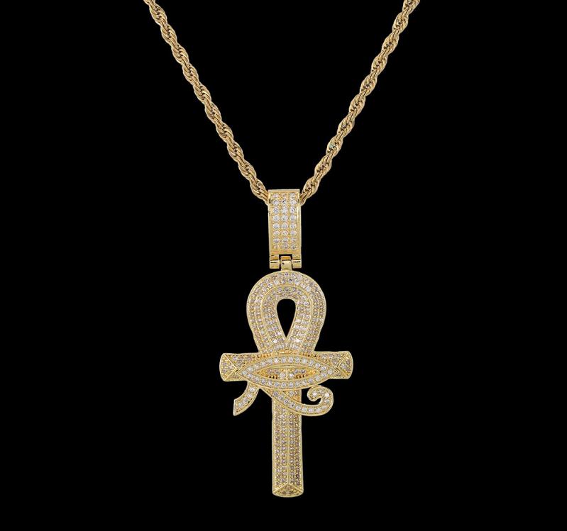 New Arrival Egyptian Ankh Key Of Life Pendant Necklace With Rope Chain Hip Hop Silver Gold as Gifts2428371 
New Arrival Egyptian Ankh Key Of Life Pendant Necklace With Rope Chain Hip Hop Silver Gold as Gifts2428371