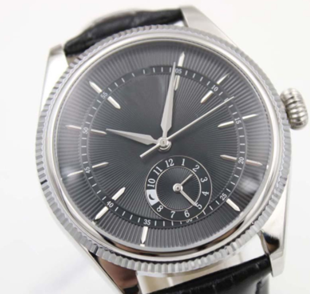 NEW Cellini 50509 Mechanical Leather Mens Silver Watch 40MM Brown Strap Series Automatic Mechaincal Black Dial Men Watches Male Wristwatches
NEW Cellini 50509 Mechanical Leather Mens Silver Watch 40MM Brown Strap Series Automatic Mechaincal Black Dial Men Watches Male Wristwatches