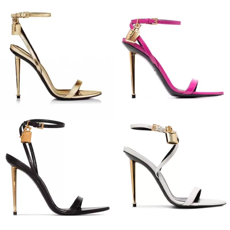 Latest fashion Metallic feeling High Heel Sandals 10.5cm Women luxurious Gold Lock Decorate High Heels Summer Rose red Sandal Ankle Strap Dress shoe factory footwear, #b
Latest fashion Metallic feeling High Heel Sandals 10.5cm Women luxurious Gold Lock Decorate High Heels Summer Rose red Sandal Ankle Strap Dress shoe factory footwear, #b