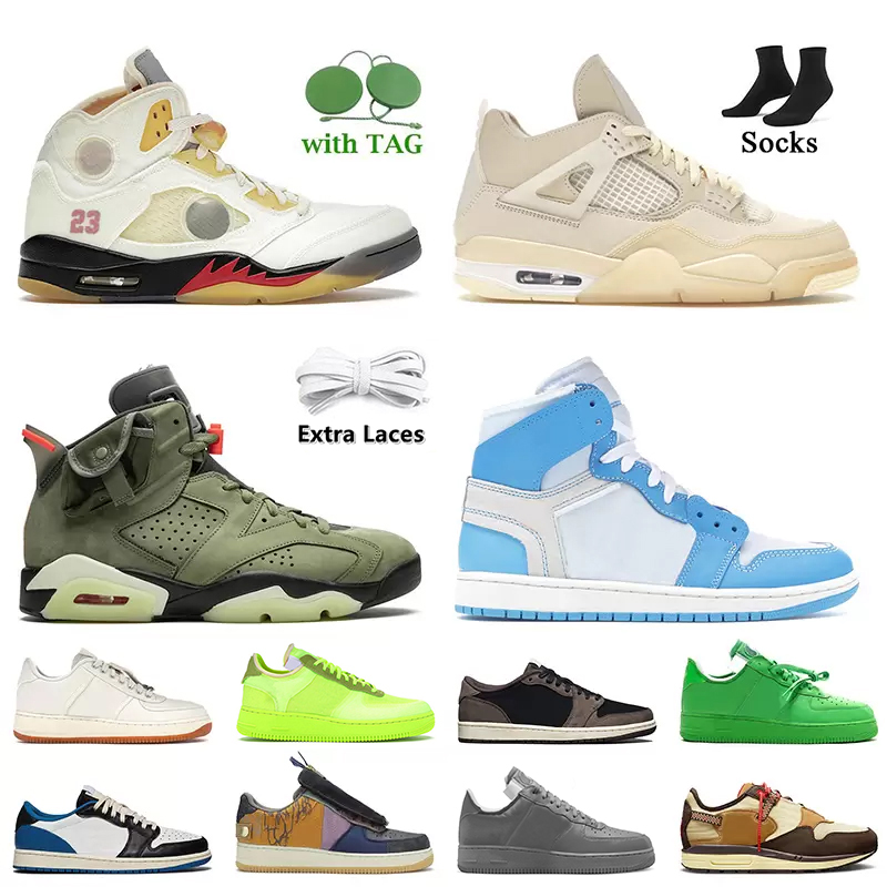 OW x Jumpman 1 4 5 Basketball Shoes 5s Sail Fire Red Outdoor Women Men Offs Goost Grey White Cactus Jack 6 University Blue Low Sports Trainers Platform Designer Sneakers, C73 green 36-45
OW x Jumpman 1 4 5 Basketball Shoes 5s Sail Fire Red Outdoor Women Men Offs Goost Grey White Cactus Jack 6 University Blue Low Sports Trainers Platform Designer Sneakers, C73 green 36-45