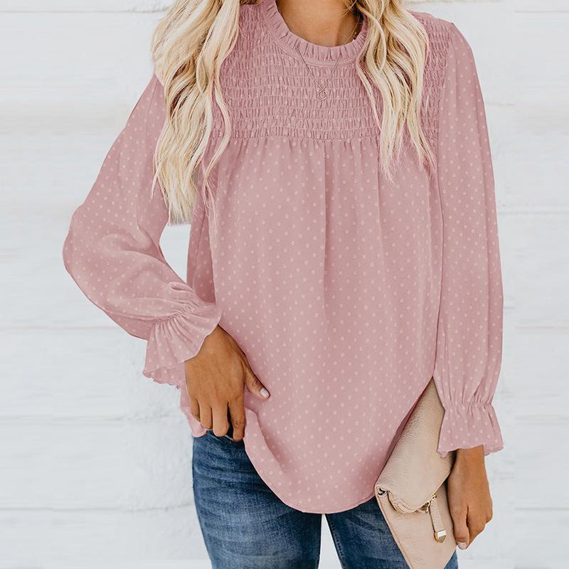 Women' Blouses & Shirts Vintage Blouse Women Solid Color Casual Loose Long Lantern Sleeve O-neck Shirt Streetwear Plus Size 2XL Clothing, White
Women' Blouses & Shirts Vintage Blouse Women Solid Color Casual Loose Long Lantern Sleeve O-neck Shirt Streetwear Plus Size 2XL Clothing, White