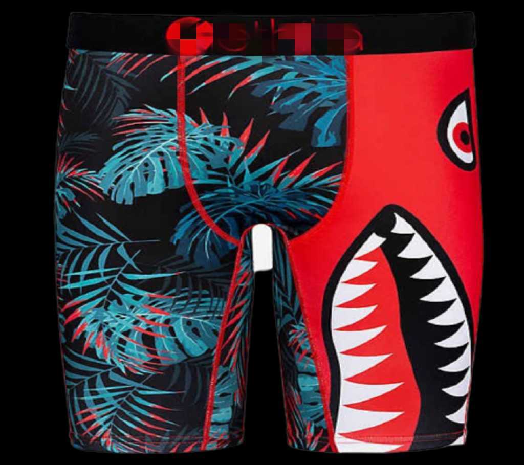 Plus Size Desinger Shorts For Men Boy Summer Trendy Underwear Underpants Printed Short Pants Boxers Briefs With Package