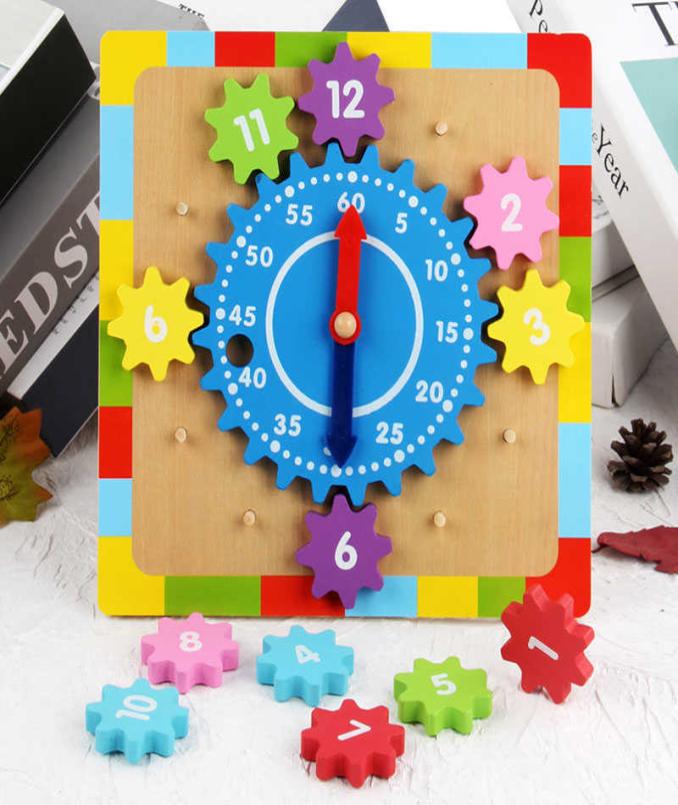 Wooden Toys Jigsaw Puzzle Board Gears 3D Assembling Blocks Colorful Sorting Color Cognitive Board Montessori Educational Toys5414237
Wooden Toys Jigsaw Puzzle Board Gears 3D Assembling Blocks Colorful Sorting Color Cognitive Board Montessori Educational Toys5414237