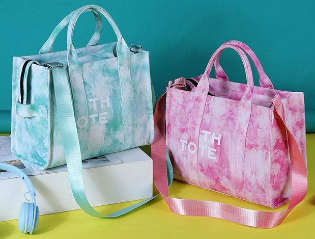 Evening Women's Bag New Canvas Shoulder Tote Bag Simple Tie-dye Large Capacity Commuter Crossbody Bag, Aspic
Evening Women's Bag New Canvas Shoulder Tote Bag Simple Tie-dye Large Capacity Commuter Crossbody Bag, Aspic